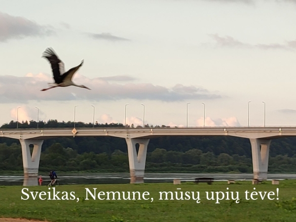 Tekanti žodžių upė – Nemunas